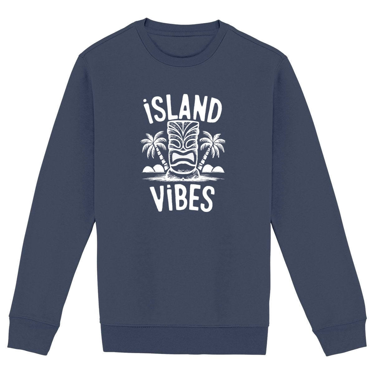SWEATSHIRT BIO PREMIUM ISLAND VIBES SHIRT ISLAND SURF MARINE