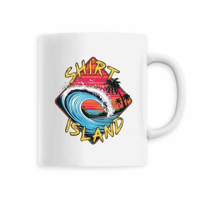 MUG CERAMIQUE SURF SHIRT ISLAND WAVE