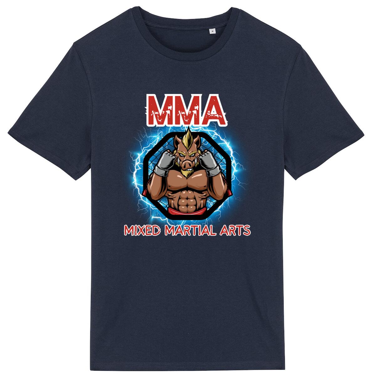 TEE SHIRT BIO PREMIUM MMA SHIRT ISLAND MARINE