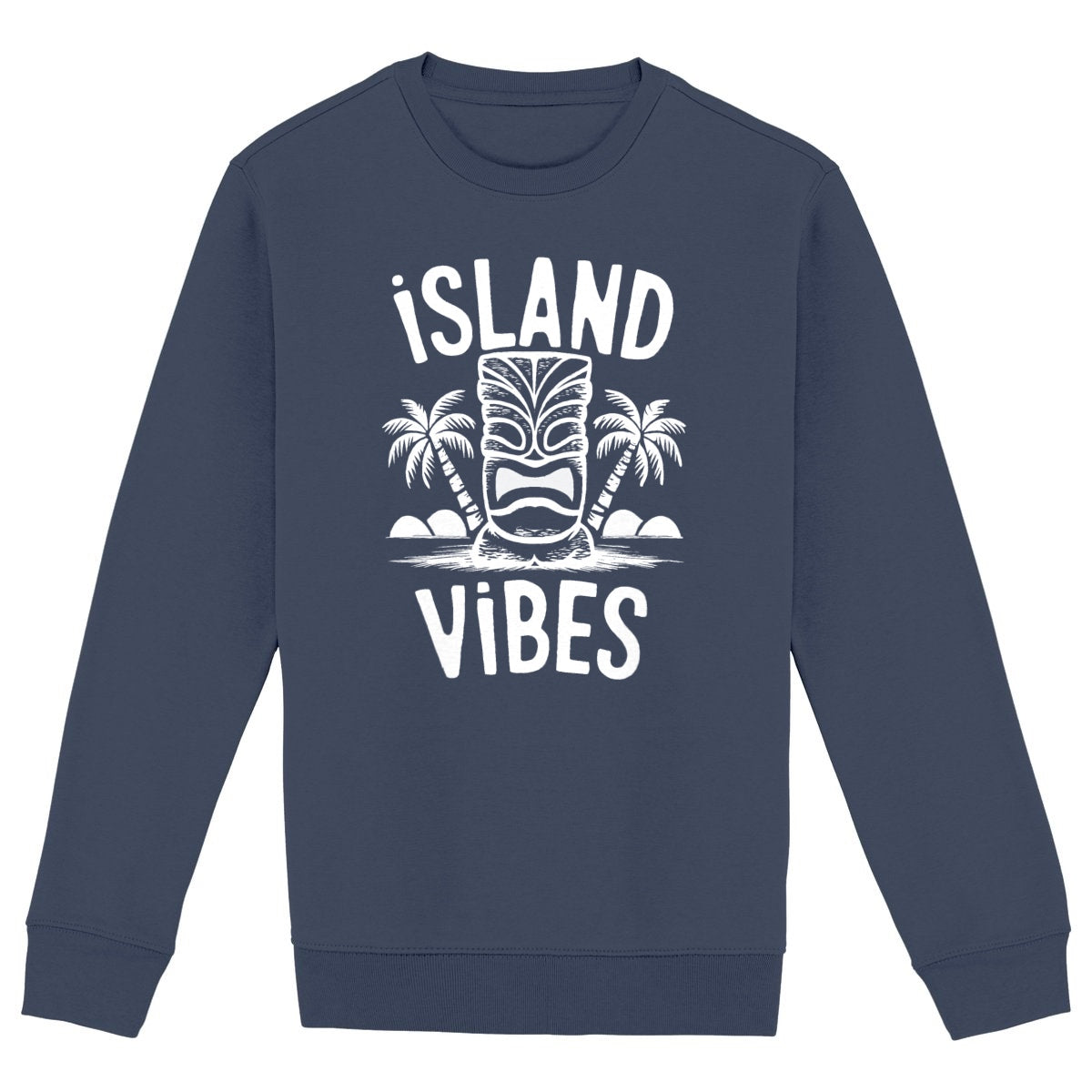 SWEATSHIRT BIO PREMIUM SURF ISLAND VIBES SHIRT ISLAND MARINE