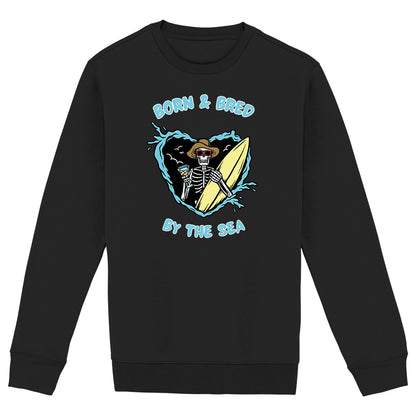 SWEATSHIRT BIO PREMIUM SURF BORN & BRED SHIRT ISLAND NOIR