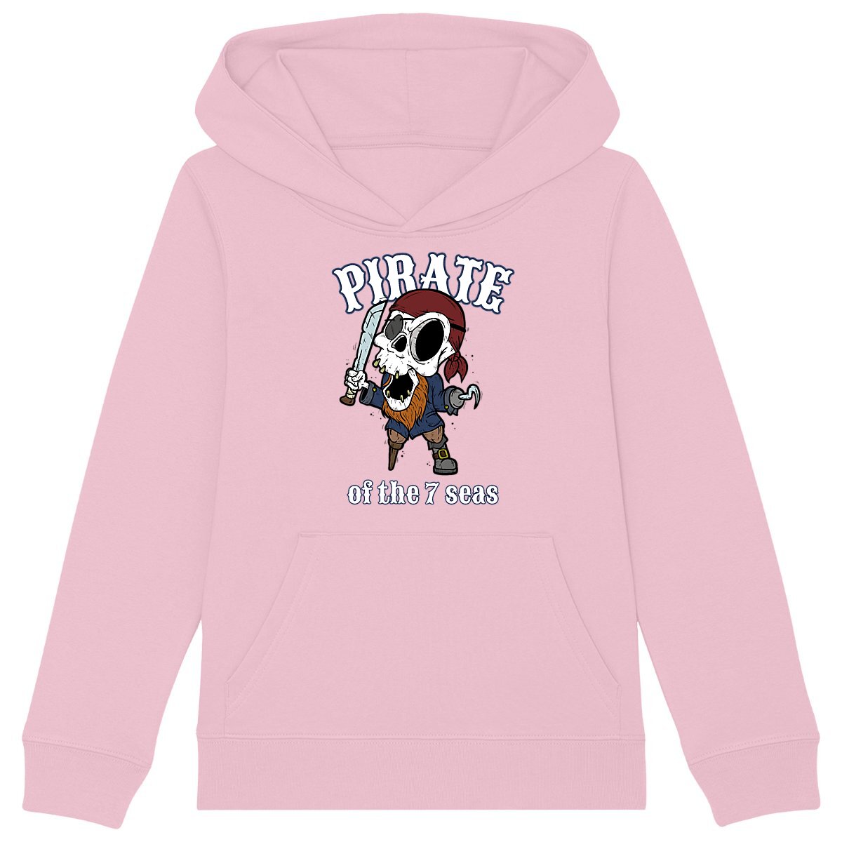 SWEATSHIRT A CAPUCHE KIDS BIO PREMIUM SURF PIRATE SHIRT ISLAND ROSE