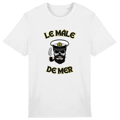 T-SHIRT BIO PREMIUM SURF LE MALE DE MER SHIRT ISLAND BLANC