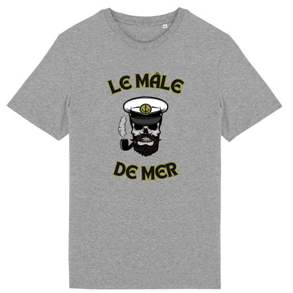 T-SHIRT BIO PREMIUM SURF LE MALE DE MER SHIRT ISLAND GRIS