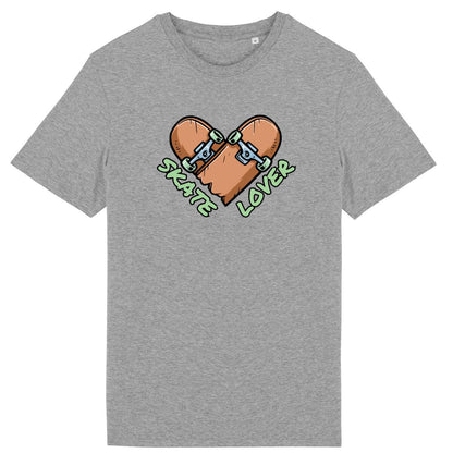 T-SHIRT BIO PREMIUM SKATE LOVER SHIRT ISLAND GRIS