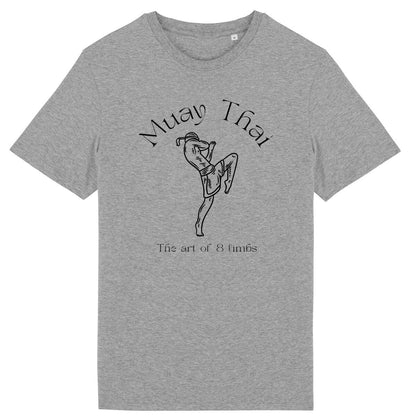TEE SHIRT BIO PREMIUM MUAY THAI SHIRT ISLAND GRIS