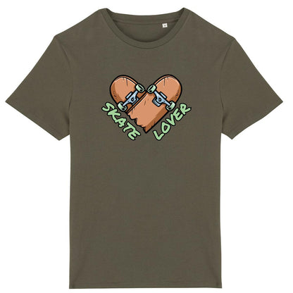 T-SHIRT BIO PREMIUM SKATE LOVER SHIRT ISLAND KHAKI