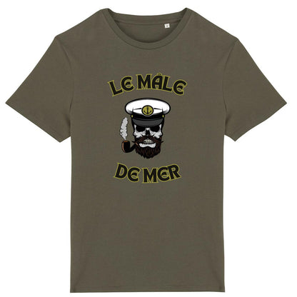 T-SHIRT BIO PREMIUM SURF LE MALE DE MER SHIRT ISLAND KHAKI