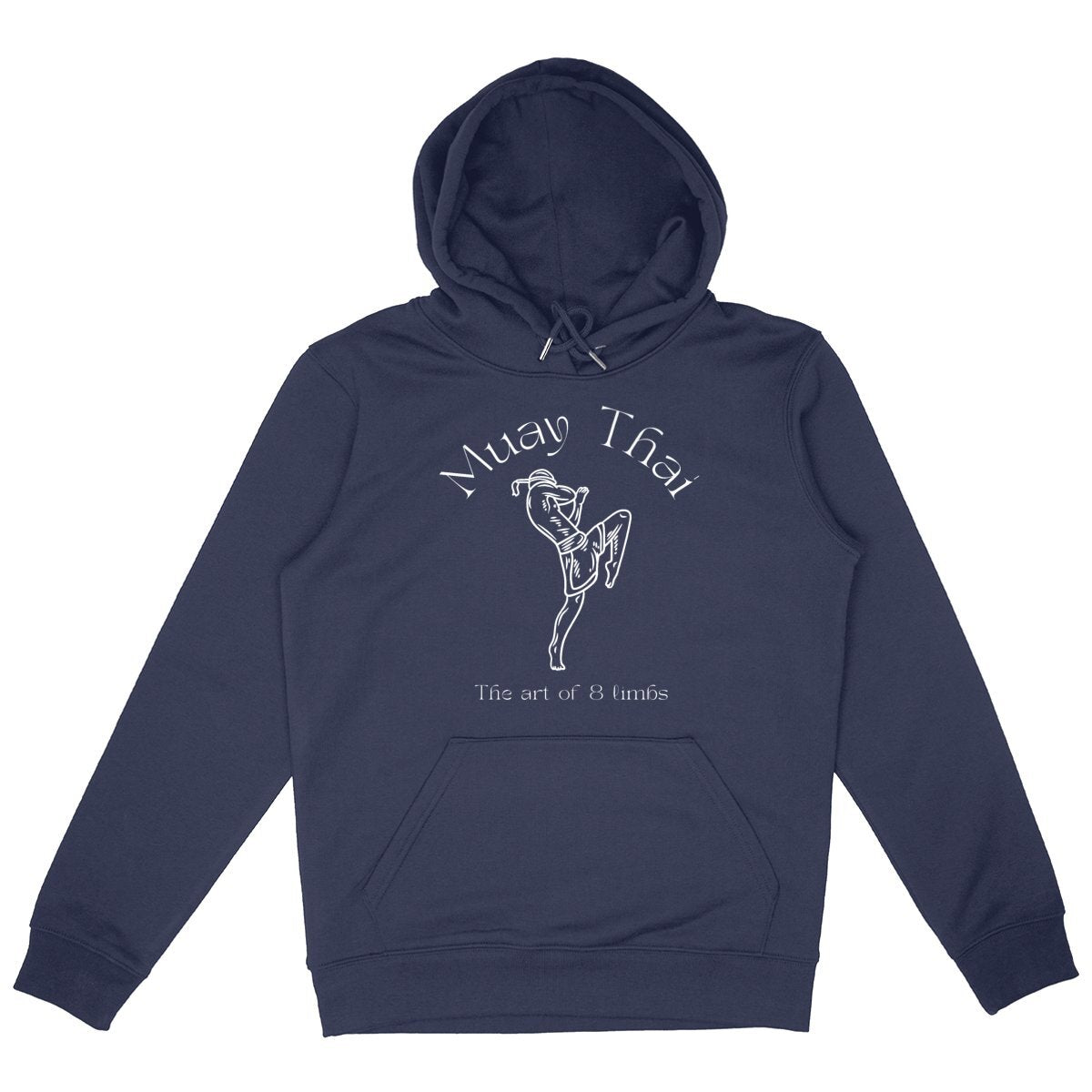 SWEATSHIRT A CAPUCHE BIO PREMIUM MUAY THAI SHIRT ISLAND MARINE