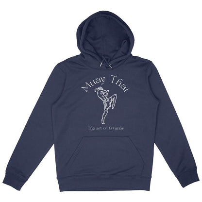 SWEATSHIRT A CAPUCHE BIO PREMIUM MUAY THAI SHIRT ISLAND MARINE