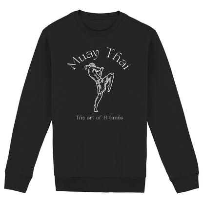 SWEATSHIRT BIO PREMIUM MUAY THAI SHIRT ISLAND NOIR